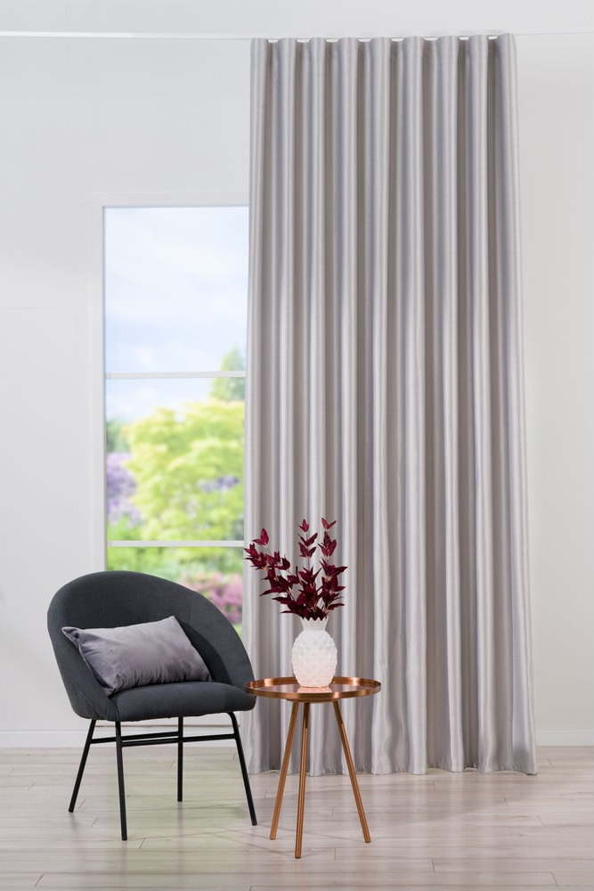 Zatemňovací závěs ve stříbrné barvě 140x260 cm Canyon – Mendola Fabrics Mendola Fabrics