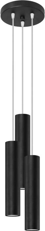 Černé závěsné svítidlo ø 6 cm Castro – Nice Lamps Nice Lamps