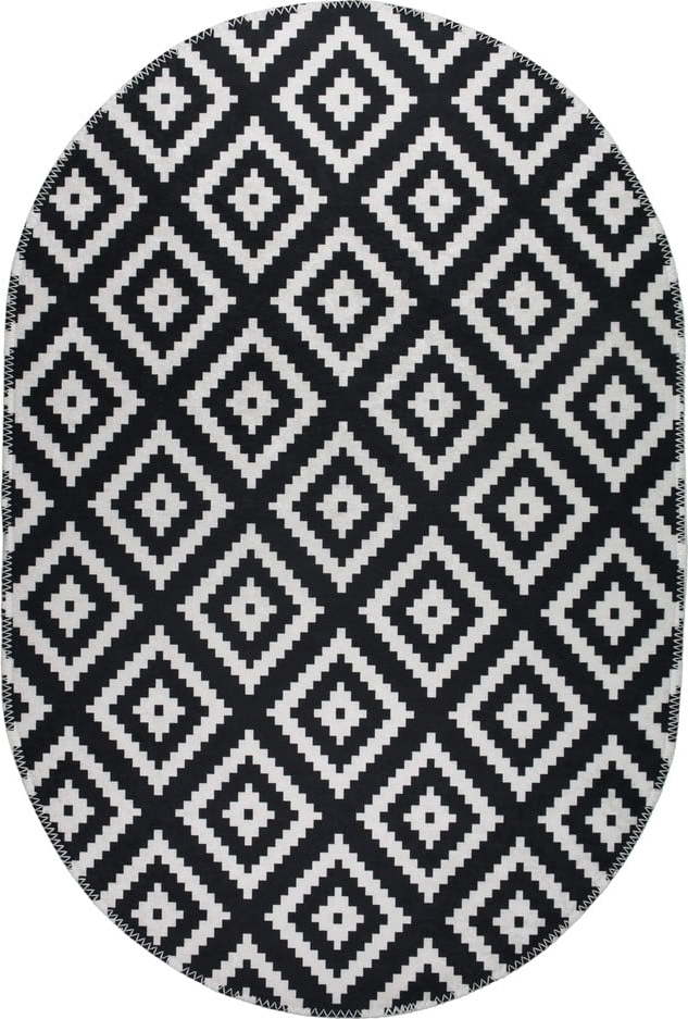 Černo-bílý pratelný koberec 160x230 cm – Vitaus Vitaus