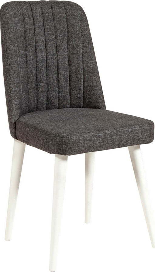 Antracitová sametová jídelní židle Stormi Sandalye – Kalune Design Kalune Design