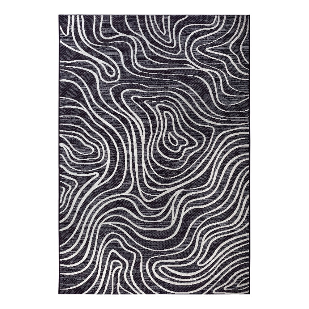 Antracitový venkovní koberec 130x190 cm – Elle Decoration Elle Decoration