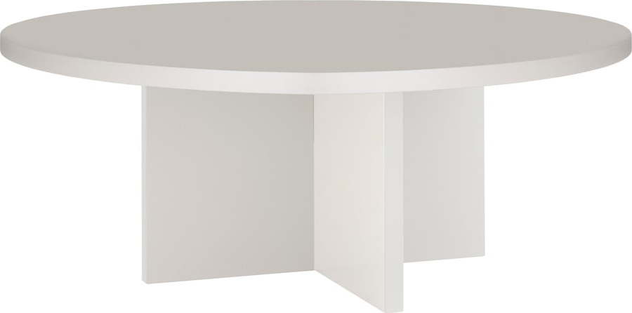 Bílý kulatý konferenční stolek ø 80 cm Pausa – Really Nice Things Really Nice Things