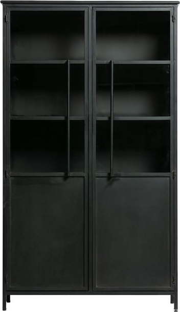 Černá kovová vitrína 99x170 cm Exhibit – BePureHome BePureHome
