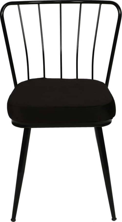Černé kovové jídelní židle v sadě 2 ks Yildiz – Kalune Design Kalune Design