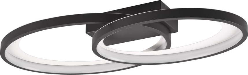 Černobílé LED stropní svítidlo 30x57 cm Malaga – Trio TRIO