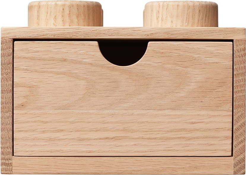 Dětský úložný box z dubového dřeva LEGO® Wood LEGO