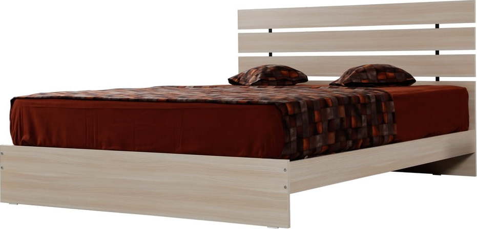 Dvoulůžková postel v přírodní barvě 180x200 cm Fuga – Kalune Design Kalune Design