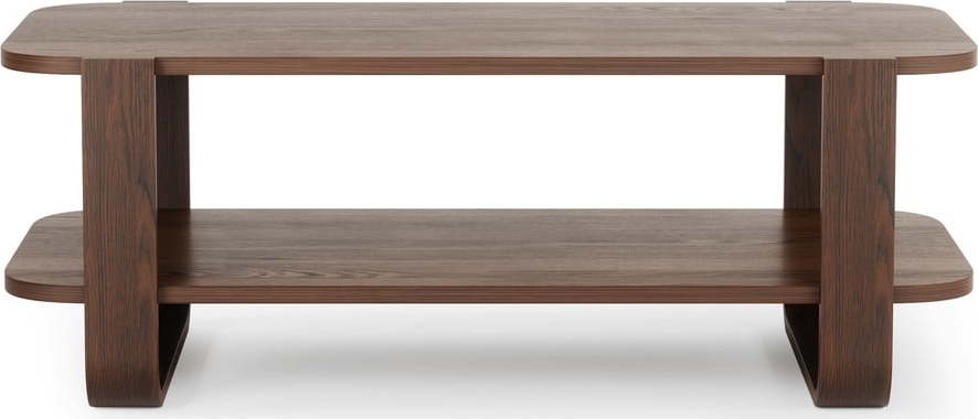 Hnědý konferenční stolek z eukalyptového dřeva 55x109 cm Bellwood – Umbra Umbra
