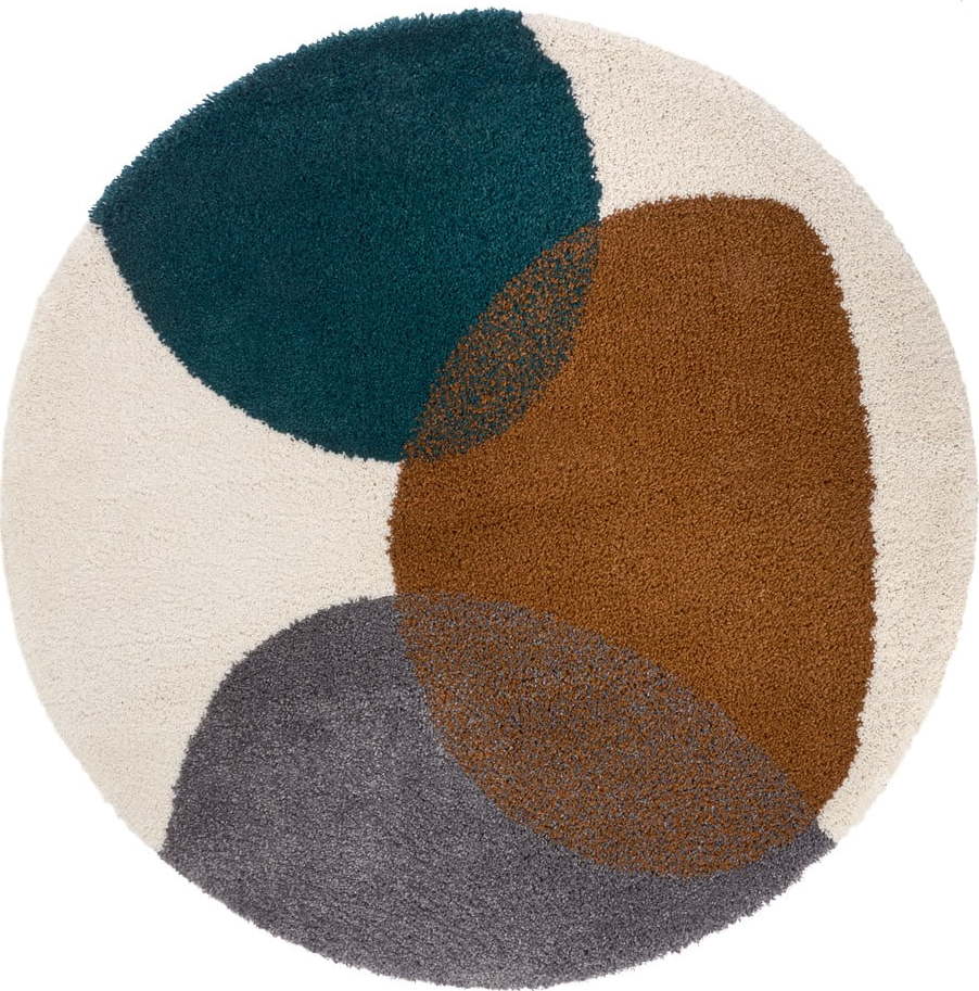 Hnědý kulatý koberec ø 160 cm Arti – Hanse Home Hanse Home