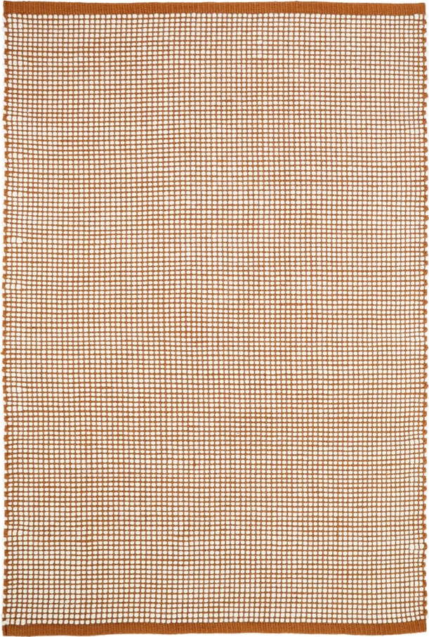 Oranžový koberec s podílem vlny 230x160 cm Bergen - Nattiot Nattiot