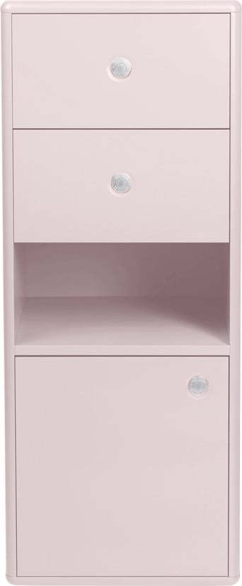 Růžová vysoká závěsná koupelnová skříňka 40x100 cm Color Bath – Tom Tailor Tom Tailor