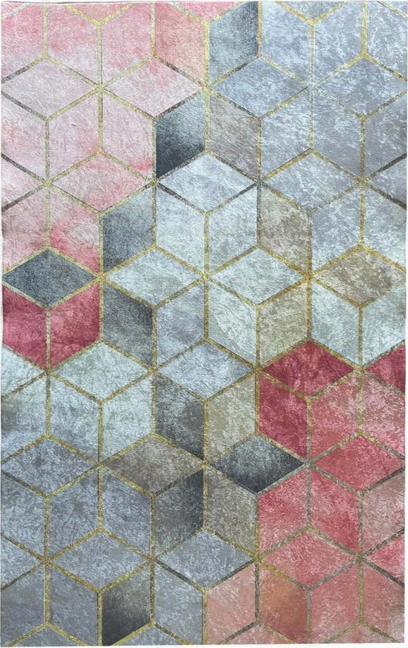 Šedý koberec 230x160 cm Optic - Rizzoli Rizzoli