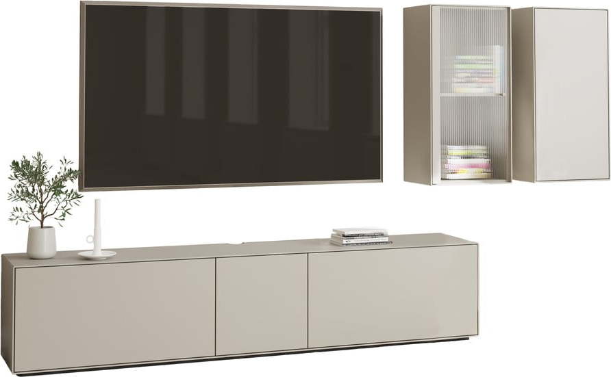 Světle šedá TV sestava 226x46 cm Edge by Hammel – Hammel Furniture Hammel Furniture