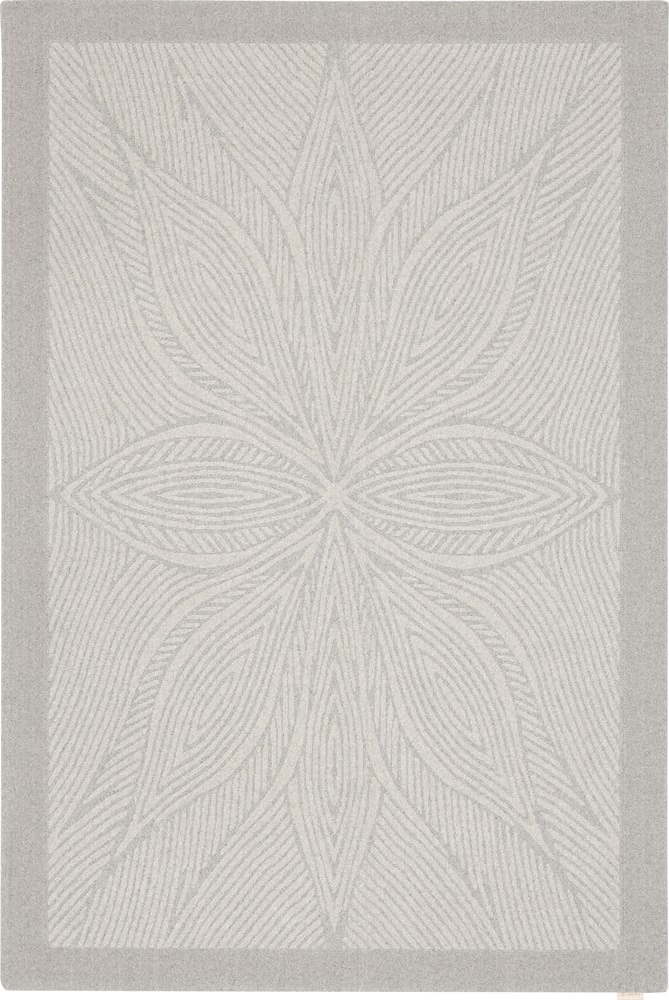 Světle šedý vlněný koberec 160x230 cm Tric – Agnella Agnella