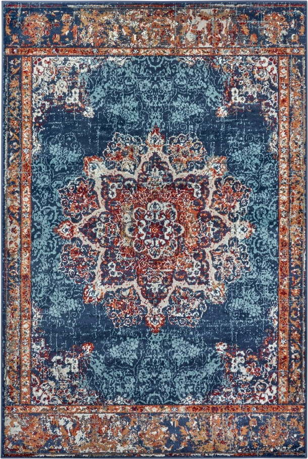 Tmavě modrý koberec 200x280 cm Orient Maderno – Hanse Home Hanse Home