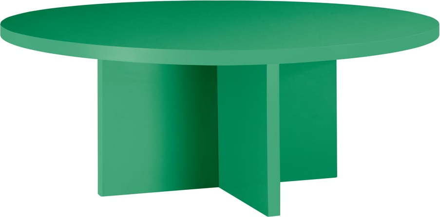 Zelený kulatý konferenční stolek ø 80 cm Pausa – Really Nice Things Really Nice Things
