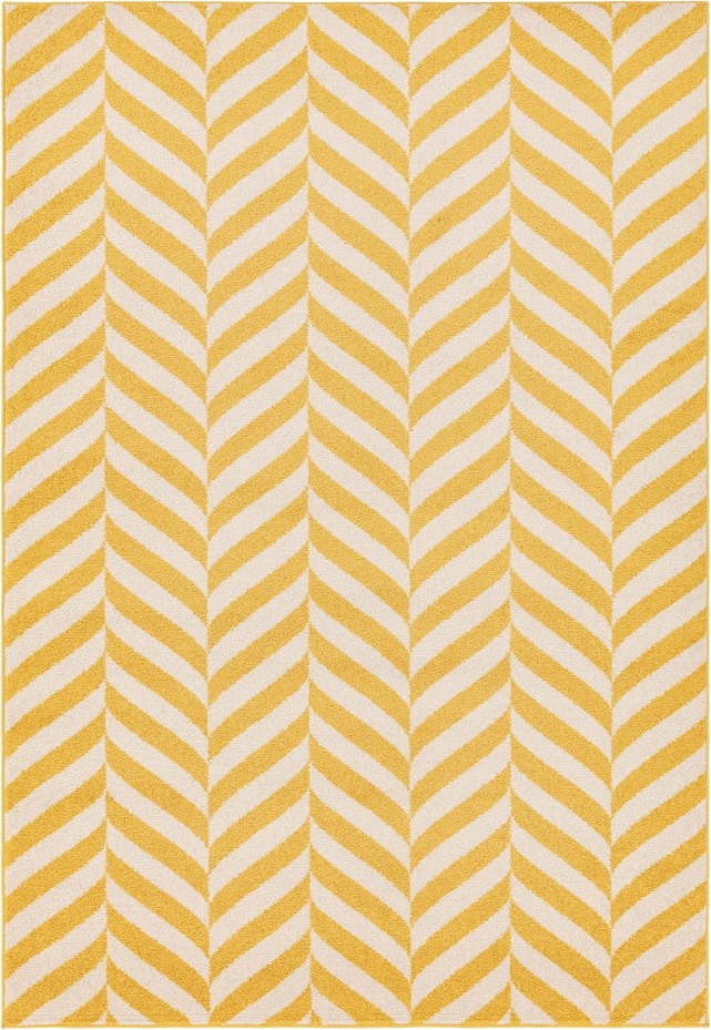 Žlutý koberec 170x120 cm Muse - Asiatic Carpets Asiatic Carpets