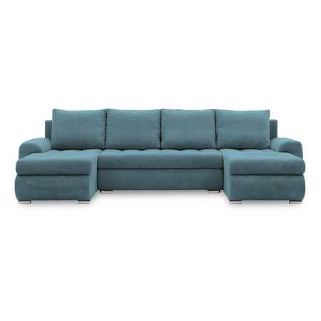 Rohová rozkládací sedací souprava U TOKIO III Pro I Modrá Signal-nabytek