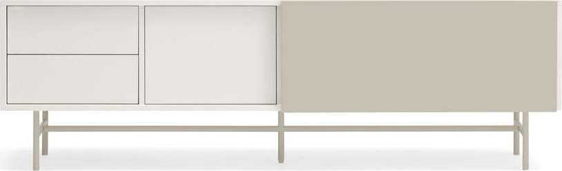 Béžovo-krémový TV stolek 180x56 cm Nube – Teulat Teulat