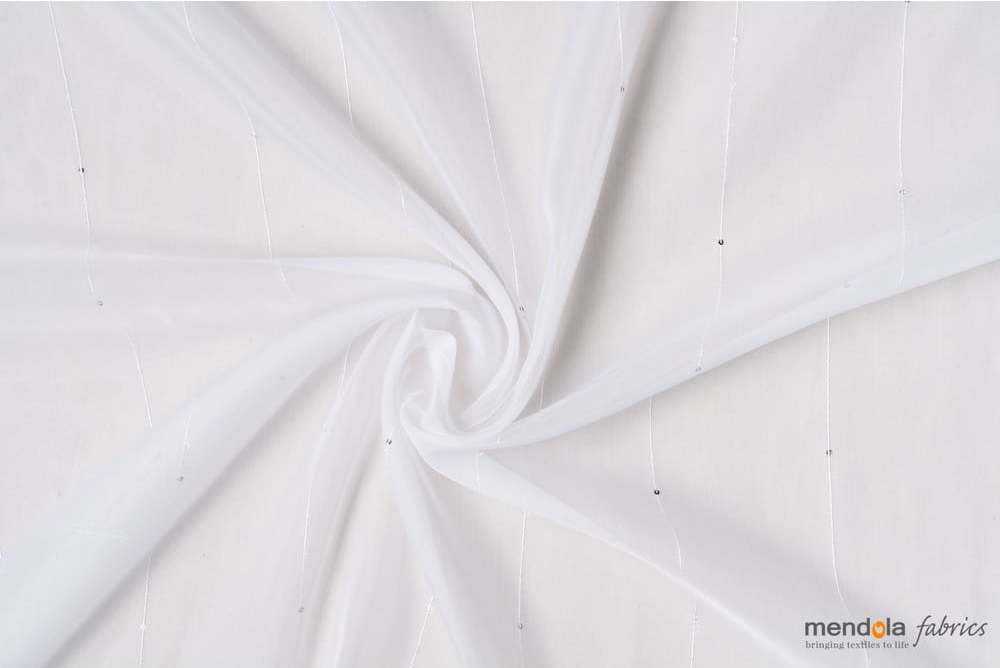Bílá záclona 140x260 cm Michelle – Mendola Fabrics Mendola Fabrics