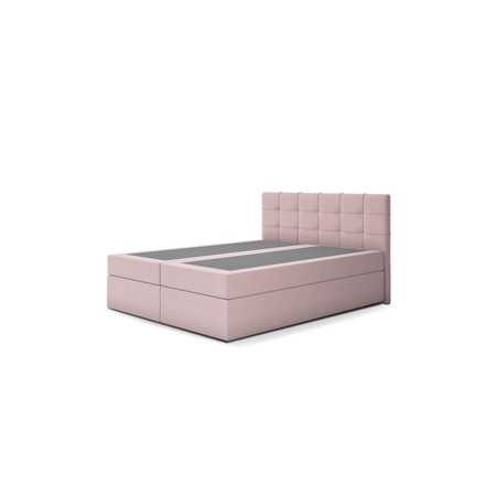 Čalouněná postel RIVA s pružinovou matrací rozměr180x200 cm Růžová SG-nábytek