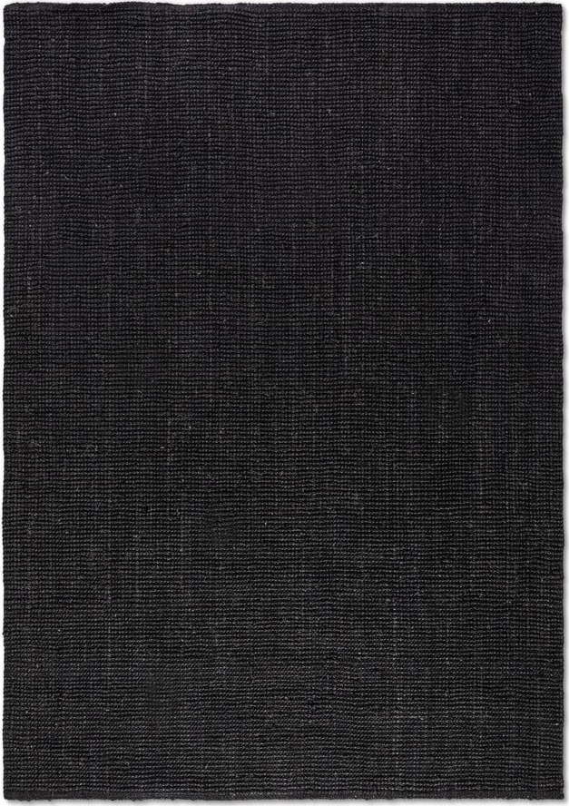 Černý jutový koberec 80x150 cm Bouclé – Hanse Home Hanse Home