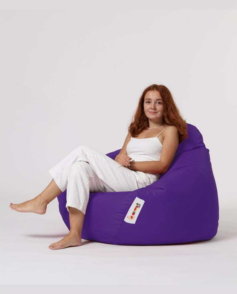 Fialový zahradní sedací vak Premium XXL – Floriane Garden FLORIANE GARDEN