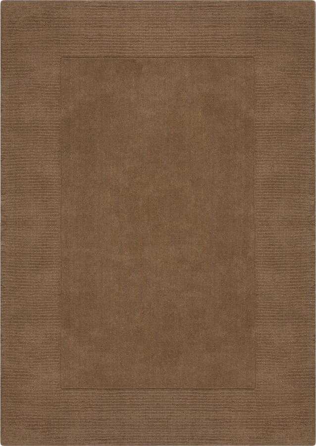 Hnědý vlněný koberec 120x170 cm – Flair Rugs Flair Rugs