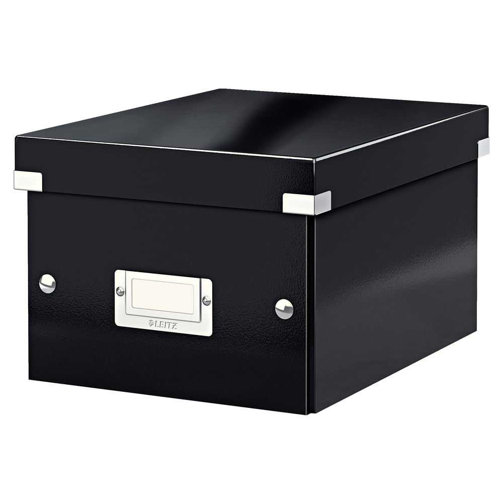 Kartonový úložný box s víkem Click&Store – Leitz Leitz
