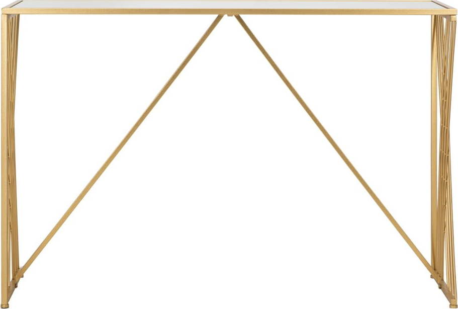 Konzolový stolek ve zlaté barvě 40x120 cm Easy – Mauro Ferretti Mauro Ferretti