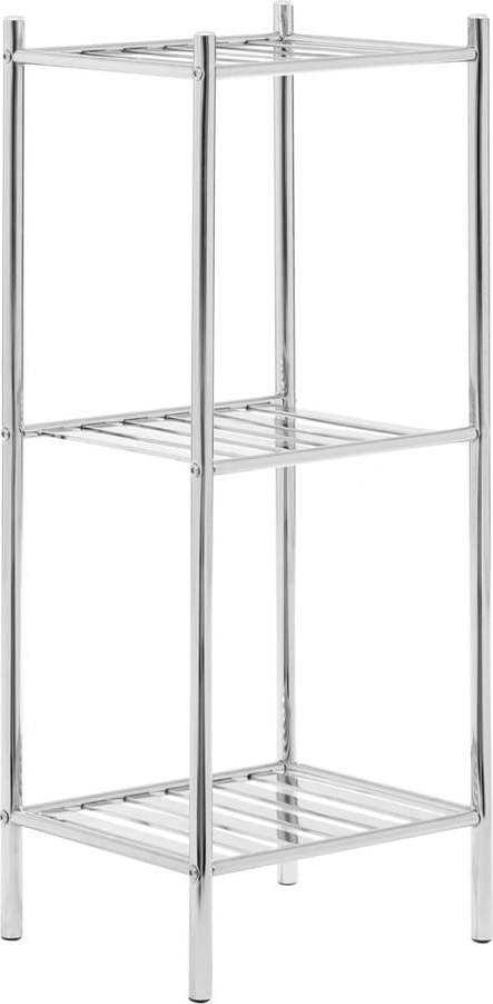 Koupelnový regál ve stříbrné barvě 33x78 cm – Premier Housewares Premier Housewares