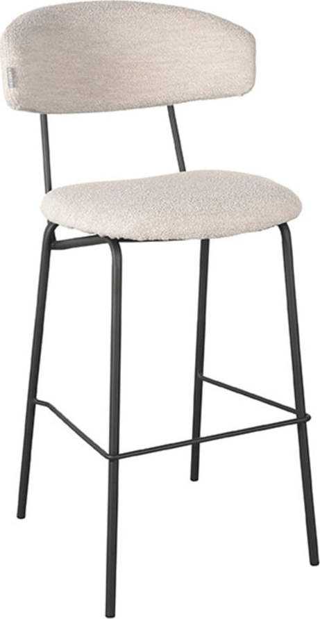 Krémové barové židle v sadě 2 ks 105 cm Zack – LABEL51 LABEL51