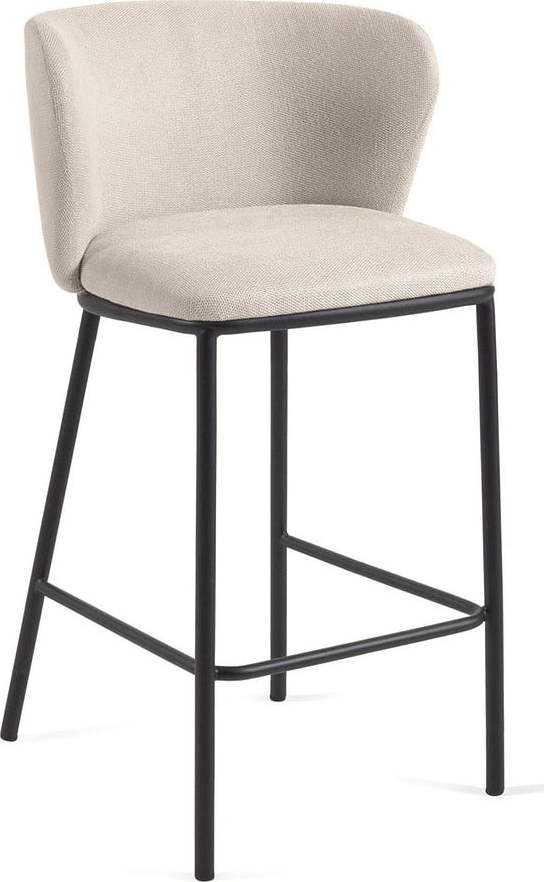 Krémové barové židle v sadě 2 ks 92 cm Ciselia – Kave Home Kave Home