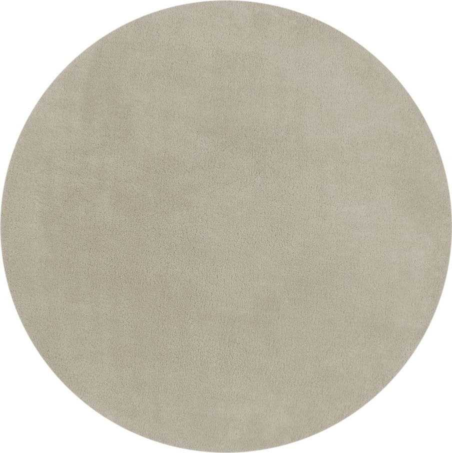 Krémový kulatý koberec 133x133 cm – Flair Rugs Flair Rugs
