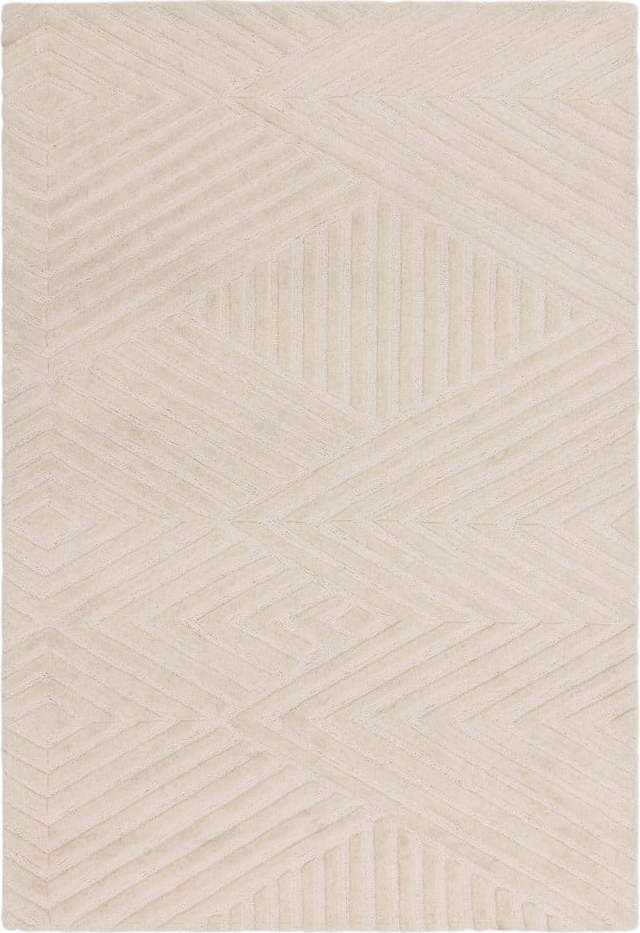 Krémový vlněný koberec 160x230 cm Hague – Asiatic Carpets Asiatic Carpets