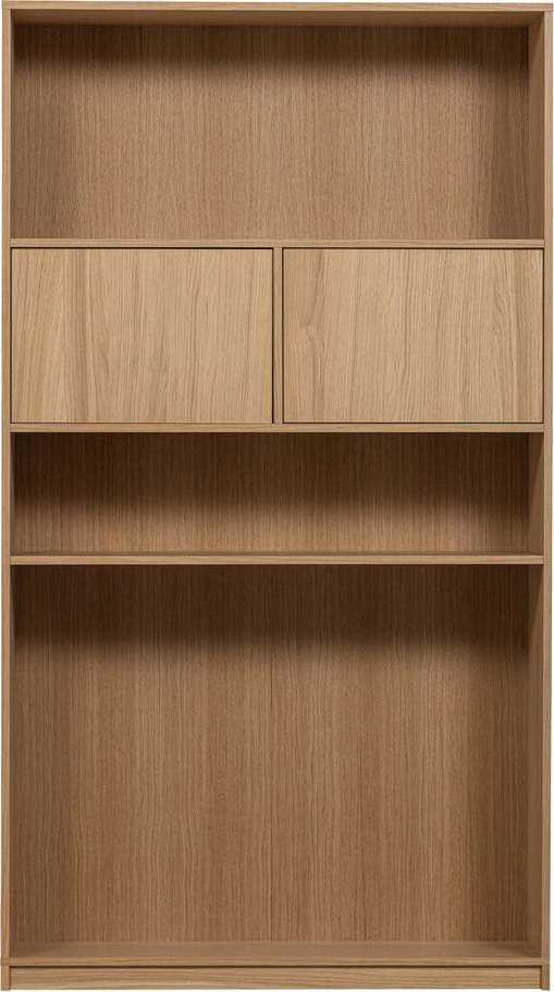 Modulární knihovna v dekoru dubu v přírodní barvě 110x199 cm Modular – vtwonen vtwonen