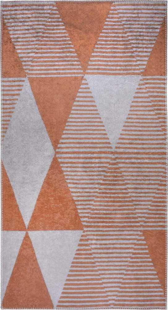 Oranžový pratelný koberec 120x160 cm – Vitaus Vitaus