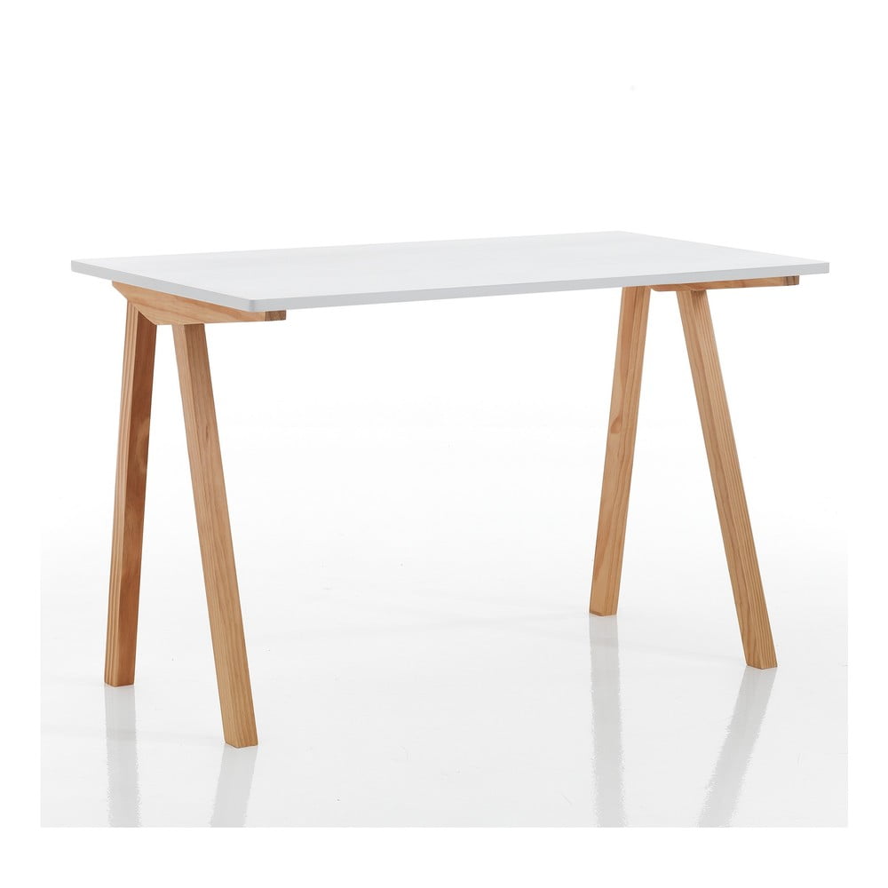Pracovní stůl s bílou deskou 60x120 cm – Tomasucci Tomasucci