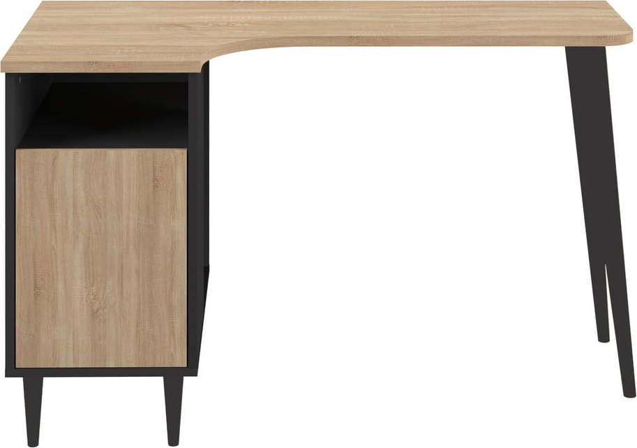 Pracovní stůl s deskou v dubovém dekoru 76x120 cm Nook – TemaHome TemaHome