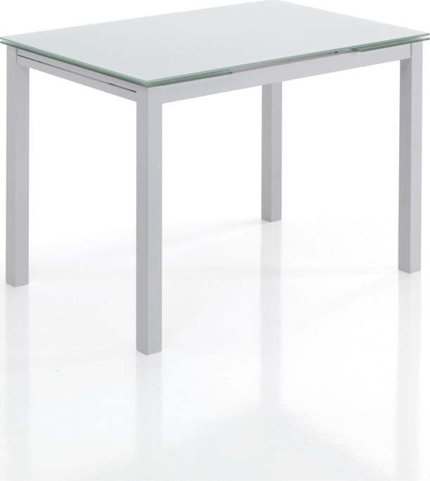 Rozkládací jídelní stůl se skleněnou deskou 70x110 cm – Tomasucci Tomasucci