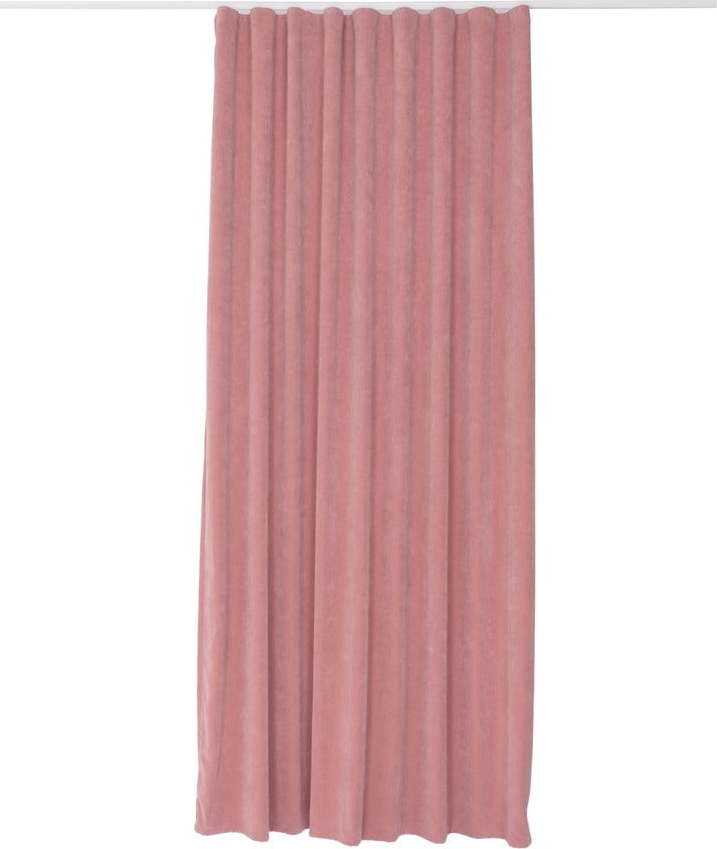 Růžový závěs 140x260 cm Ponte – Mendola Fabrics Mendola Fabrics