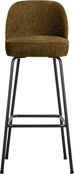 Sametová barová židle v bronzové barvě 103 cm Vogue – BePureHome BePureHome
