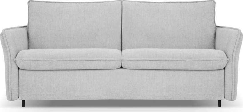 Světle šedá rozkládací pohovka 166 cm Dalida – Micadoni Home Micadoni Home