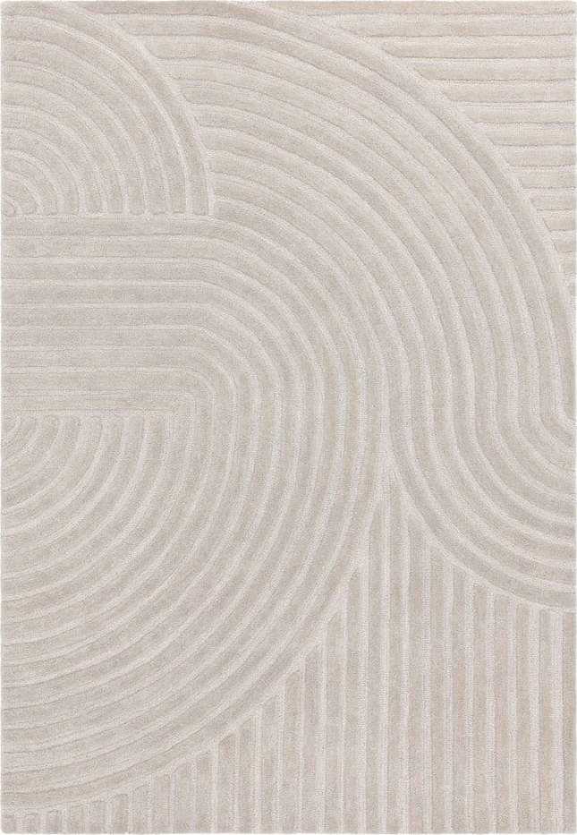 Světle šedý vlněný koberec 160x230 cm Hague – Asiatic Carpets Asiatic Carpets