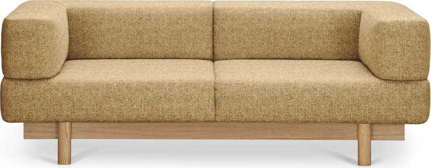 Světle žlutá pohovka 200 cm Alchemist – EMKO Emko