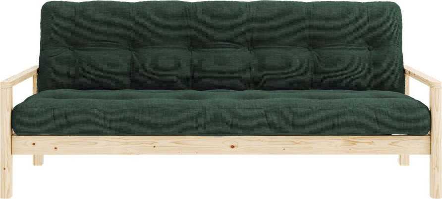 Tmavě zelená rozkládací pohovka 205 cm Knob – Karup Design Karup Design
