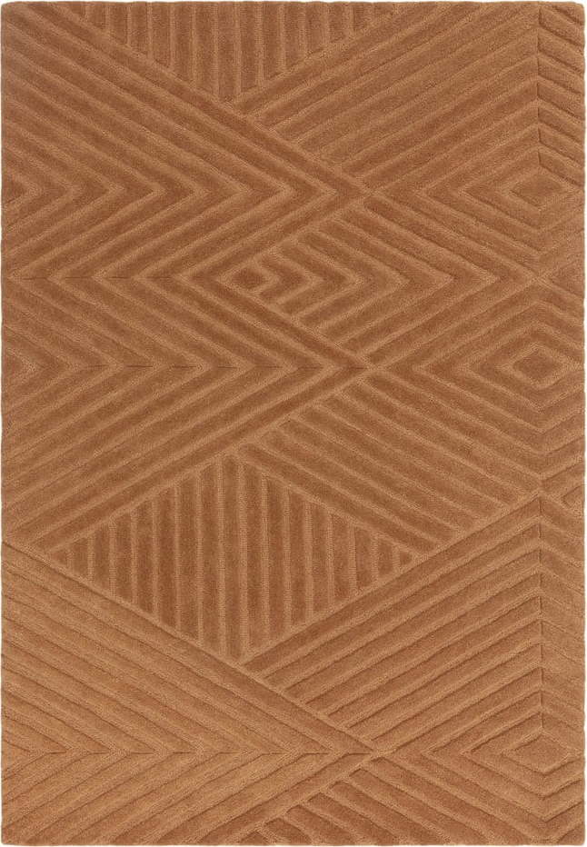 Vlněný koberec v cihlové barvě 120x170 cm Hague – Asiatic Carpets Asiatic Carpets
