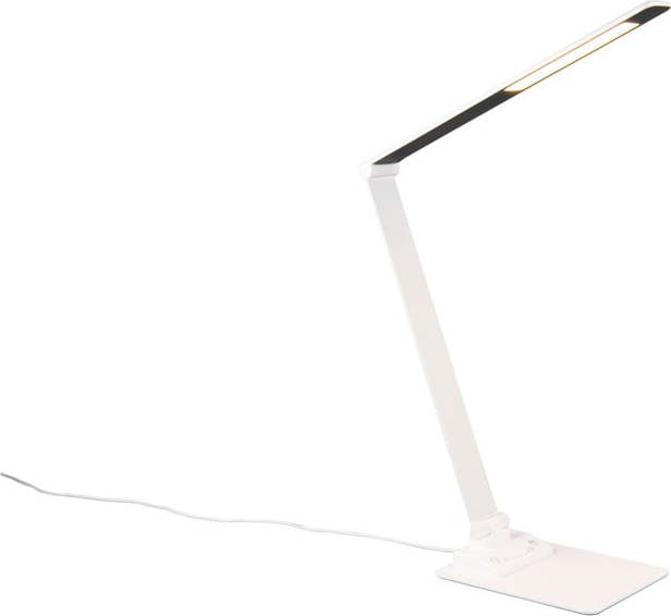 Bílá LED stmívatelná stolní lampa (výška 72 cm) Travis – Trio TRIO