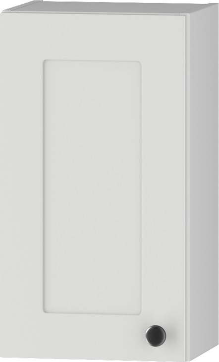 Bílá nízká závěsná koupelnová skříňka 30x58 cm Senja – STOLKAR Stolkar
