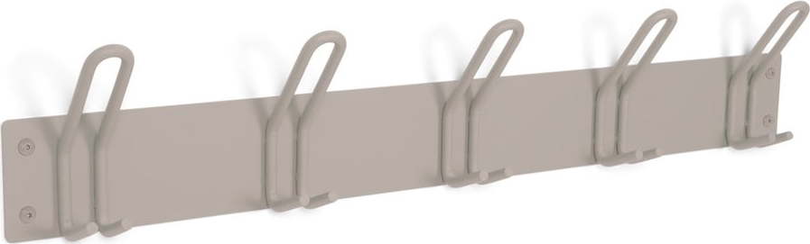 Šedo-béžový kovový nástěnný věšák Miles – Spinder Design Spinder Design